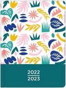 Kalendarze - Kalendarz książkowy 18M 2022/2023 Kwiaty ALBI - miniaturka - grafika 1