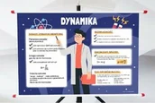 Pomoce naukowe - Plansza - Dynamika - miniaturka - grafika 1