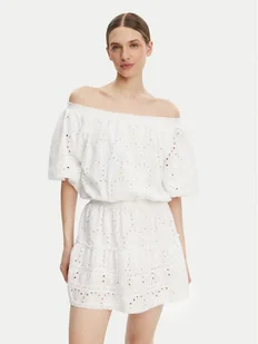 Melissa Odabash Sukienka letnia Micha Biały Regular Fit - Sukienki - miniaturka - grafika 1