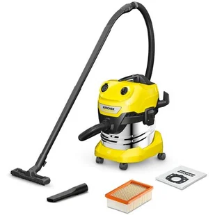 Karcher WD 4 V-20/5/22 EU 1.628-260.0 Żółto-Srebrny - Odkurzacze przemysłowe - miniaturka - grafika 1