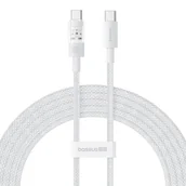 Kable USB - Kabel Baseus Gem Typ C-Typ C 100W 2m (biały) - miniaturka - grafika 1