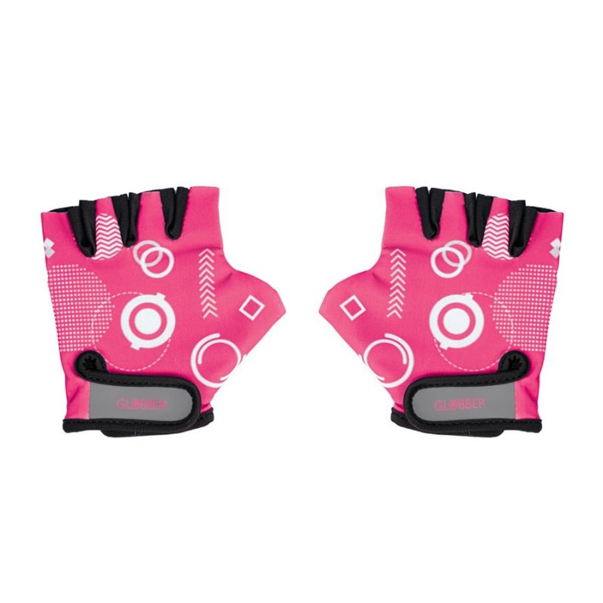 Rękawiczki rowerowe Globber XS 2+ Jr 528 (kolor Różowy)