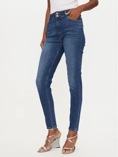 Fracomina Jeansy FP24WV7010D46093 Niebieski Skinny Fit - Spodnie damskie - miniaturka - grafika 1