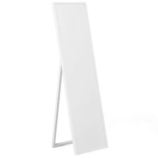 Beliani Lustro stojące białe 40 x 140 cm TORCY - Lustra - miniaturka - grafika 1
