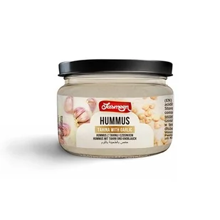Jasmeen Hummus z tahiną i czosnkiem 270g - Zdrowa żywność - miniaturka - grafika 1