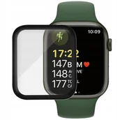 Akcesoria do smartwatchy - PanzerGlass Curved Apple Watch 7 41mm Antibacterial czarny - miniaturka - grafika 1