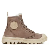 Botki damskie - Trapery Palladium Pampa Hi Zip Wl 95982-212-M Brązowy - miniaturka - grafika 1