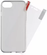 Etui i futerały do telefonów - APPLE Caseit Flexible TPU und Kristallklare Displayschutzfolie im Set für iPhone 7 - Frosted Matt - miniaturka - grafika 1