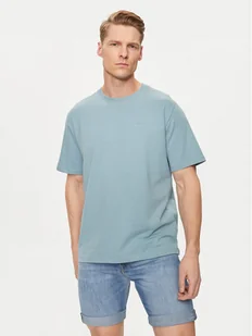 Pepe Jeans T-Shirt Connor PM509206 Niebieski Regular Fit - Koszulki męskie - miniaturka - grafika 1