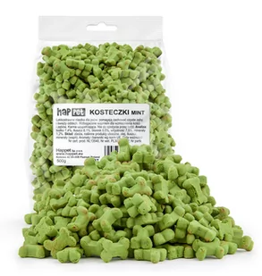 Ciastka dla psów - kosteczki mint Happet DB07 500g - Przysmaki dla psów Ciastka dla psów - kosteczki mint Happet DB07 500g - Przysmaki dla psów - miniaturka - grafika 1