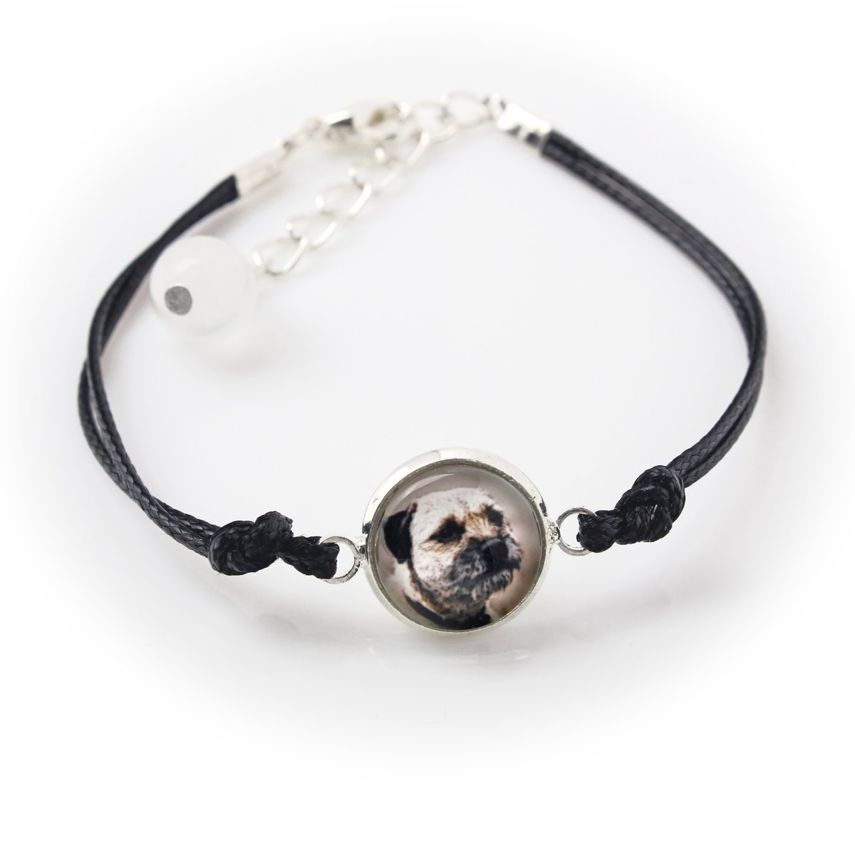 Border Terrier - bransoletka z twoim zdjęciem handmade, wyjątkowa biżuteria marki Art-Dog