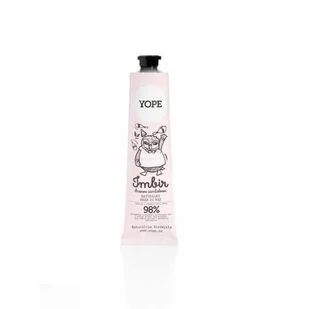 YOPE Naturalny regenerujący krem do rąk IMBIR I DRZEWO SANDAŁOWE 100ml - Kremy i maski do rąk - miniaturka - grafika 4