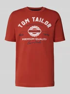 Koszulki męskie - T-shirt o kroju regular fit z czystej bawełny - miniaturka - grafika 1