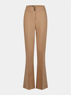 Marc Aurel Spodnie materiałowe 1685 2002 93236 Beżowy Regular Fit - Spodnie damskie - miniaturka - grafika 1