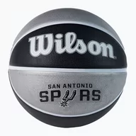 Koszykówka - Piłka do koszykówki Wilson NBA Team Tribute San Antonio Spurs green rozmiar 7 - miniaturka - grafika 1