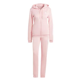 Damski Dres ADIDAS W LINEAR TS IW8632 – Różowy - Spodnie damskie - miniaturka - grafika 1