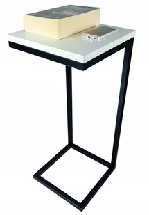 stolik pomocniczy boczny do sofy biały mat - Ławy i stoliki kawowe stolik pomocniczy boczny do sofy biały mat - Ławy i stoliki kawowe - miniaturka - grafika 1