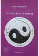 Filozofia i socjologia - Informacja a umysł - miniaturka - grafika 1