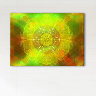 Obraz - Mandala dobrego nastroju - płótno - Obrazy i zdjęcia na płótnie - miniaturka - grafika 1