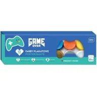 Farby i media malarskie - Interdruk Farby plakatowe 12 kolorów 20ml Game Over - miniaturka - grafika 1