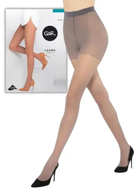 Rajstopy lycra Gatta 15/20 den rozm. 3-M Grafit