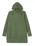 Sukienki - G-STAR RAW Gamma Sigma Luźna sukienka z kapturem, Zielony (Dk Nuri Green Gd D22275-b715-d468), XXS - miniaturka - grafika 1