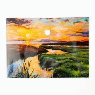 Teczka kopertowa PP A6 Rzeka VISTA Narcissus - Teczki i skoroszyty - miniaturka - grafika 1