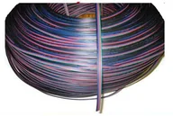 Akcesoria do oświetlenia - Przewód 4-żyłowy LED RGB 4x0,35mm2 12V - 1 metr - miniaturka - grafika 1