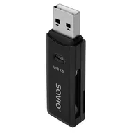 Czytniki kart pamięci - SAVIO CZYTNIK KART SD, USB 2.0 AK-63 - miniaturka - grafika 1