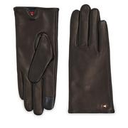 Rękawiczki - Rękawiczki Damskie Tommy Hilfiger Essential Flag Leather Gloves AW0AW15360 Black BDS - miniaturka - grafika 1