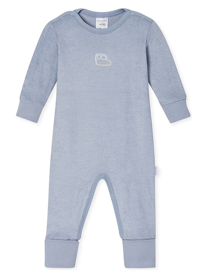 Schiesser Rampers w kolorze błękitnym