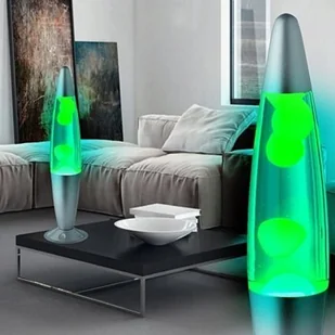Table lamp REALITY LAVA EGG, 35 W, 1 x G4, green, 40 cm - Lampy stojące - miniaturka - grafika 1