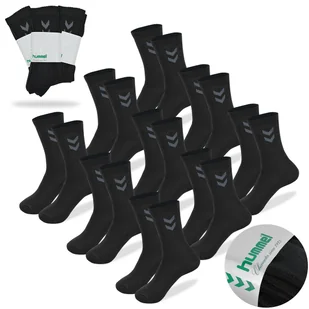 HUMMEL Skarpety Męskie 9 par Długie Czarne Bawełna Rozmiar 36-40 - Skarpetki męskie - miniaturka - grafika 1