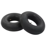 Kółka i bloczki - vidaXL Dętki do taczki, 2 szt., 15x6.00-6, guma vidaXL - miniaturka - grafika 1