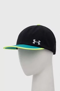 Czapki męskie - Under Armour czapka z daszkiem kolor czarny wzorzysta - grafika 1