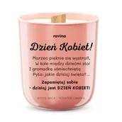 Świece - DZIEŃ KOBIET ŚWIECA NA PREZENT DLA KOBIETY PERFUMOWANA SOJOWA ŚWIECA ZAPACHOWA ŚWIECZKA PERFUMY MY WY Z DREWNIANYM KNOTEM RAVINA - miniaturka - grafika 1