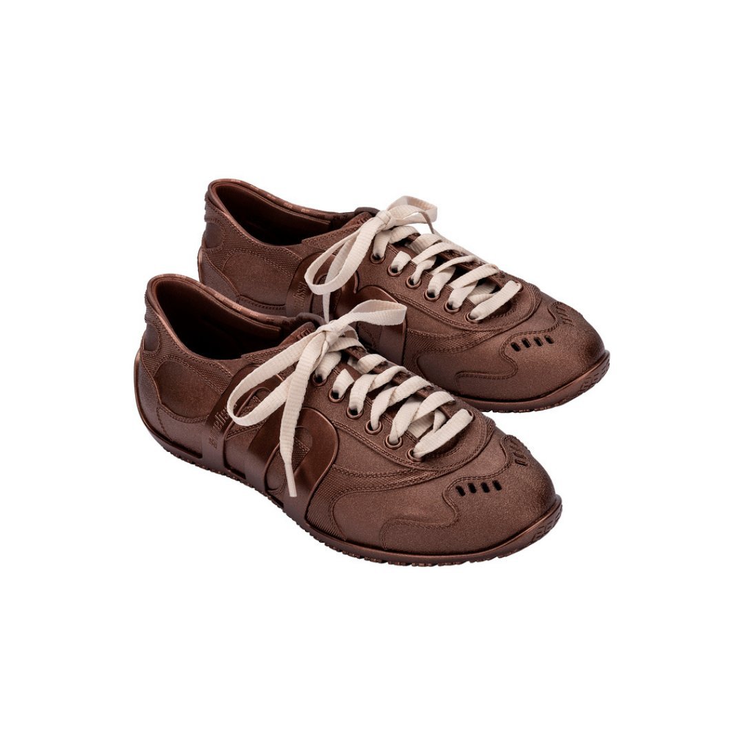 Melissa Motion Copper Sneakersy Damskie Czarne Brązowe 37