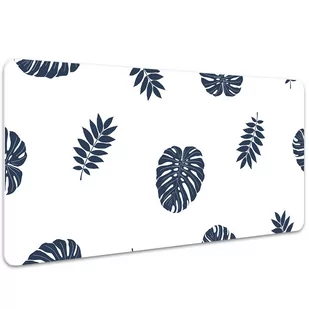 Duża podkładka na biurko Liście tropikalne 100x50cm, Dywanomat - Podkładki na biurko - miniaturka - grafika 1