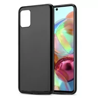 Etui i futerały do telefonów - Etui Do Samsung Galaxy A71 4G Pokrowiec w CZARNY Obudowa Ochronny TPU Silikon Case Cover Cadorabo - miniaturka - grafika 1