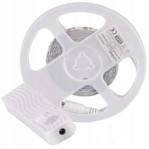 Taśma pasek Led na baterie 3m z czujnikiem ruchu port Usb neutralna Polux - Taśmy LED - miniaturka - grafika 1