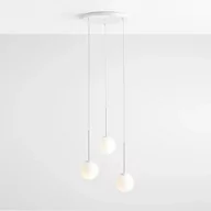Lampy sufitowe - Aldex Bosso Ring lampa wisząca 3-punktowa biała 1087E_R 1087E_R - miniaturka - grafika 1
