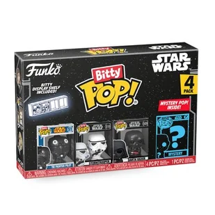Funko POP!, figurka kolekcjonerska, Bitty Pop: Star Wars: Darth Vader 4Pk - Figurki kolekcjonerskie - miniaturka - grafika 1