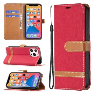 Etui na telefon komórkowy Apple iPhone 13 Składane etui w kolorze czerwonym - Etui i futerały do telefonów - miniaturka - grafika 1