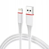 Kable USB - KABEL USB iPHONE 5G SZYBKIE ŁADOWANIE QUICK BIAŁY - miniaturka - grafika 1