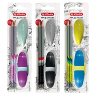 Artykuły biurowe - Herlitz  Zestaw My.Pen Ołówek (2szt), temperówka, gumka - miniaturka - grafika 1