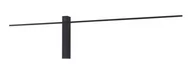 Lampy ścienne - Maxlight LAMPA ścienna SABRE W0283 metalowa OPRAWA loftowa LED 10W 3000K pręt czarny W0283 - miniaturka - grafika 1