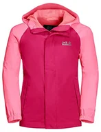 Kurtki i płaszcze dla chłopców - Jack Wolfskin Dziecięca Kurtka Tucan Kids Oddychająca Kurtka Przeciwdeszczowa, Orchid, 92 - miniaturka - grafika 1