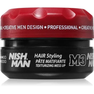 Nishman Pomada Woskowa Matująca M3 Mess Up 100ML - Pomada do włosów - miniaturka - grafika 1