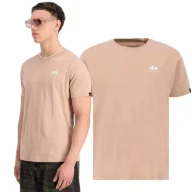 Odzież taktyczna i umundurowanie - Alpha Industries Koszulka Small Logo Basic 188505 721 - Dusty Coral - miniaturka - grafika 1