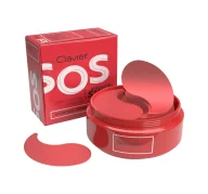 Kosmetyki pod oczy - Clavier SOS Undereye Skin żelowe płatki pod oczy 60 sztuk - miniaturka - grafika 1